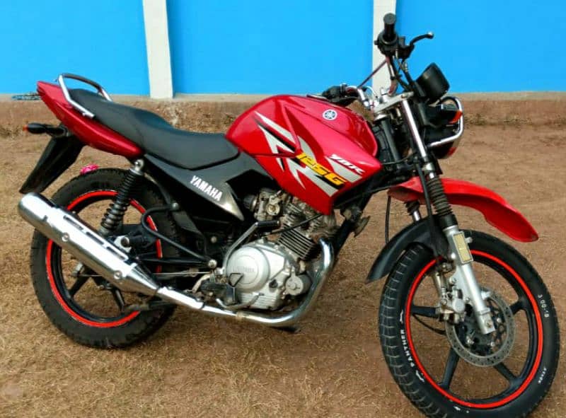 Yamaha YBR-G 2017 muzaffarabad registered 8