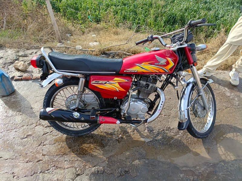 Honda CG 125 Urgent For Sale | Honda In Bikes | Total Geniune 0