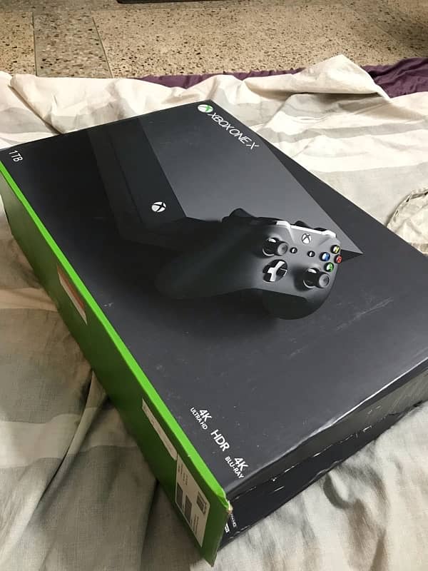 Xbox One X 1TB console 1