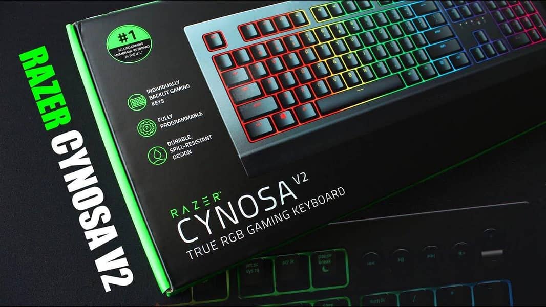 Razer Cynosa V2 Original Gaming Keyboard With Box 10