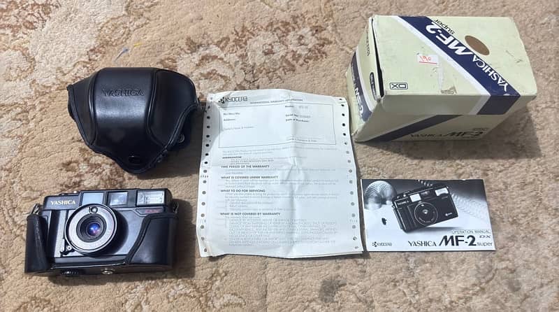 Vintage Yashica MF2 Camera (box pack) 1