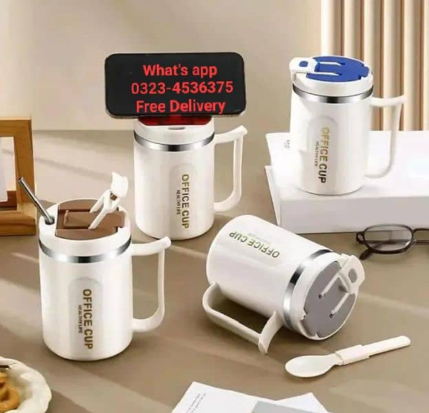 Coffee Mug l Free Delivery l 2 in 1 l 0323-4536375 0