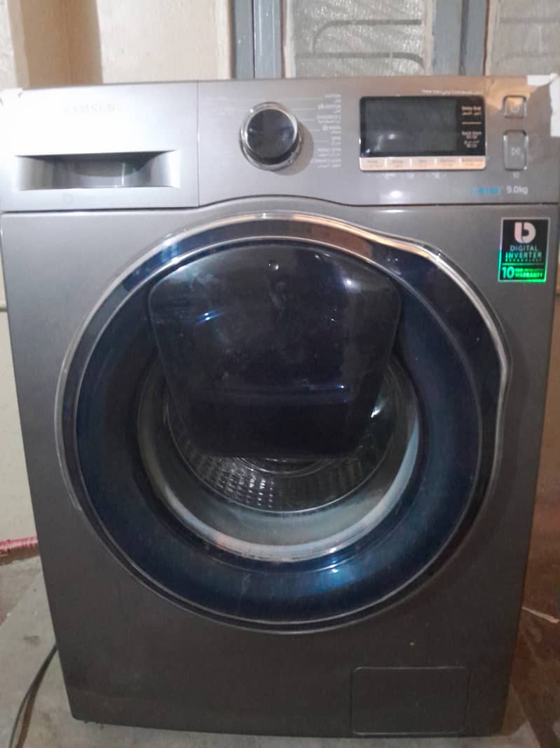 Samsung washing machine 9 kg front load 4