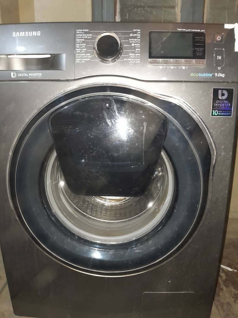 Samsung washing machine 9 kg front load 5