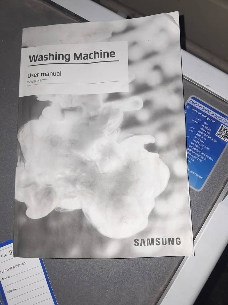 Samsung washing machine 9 kg front load 7