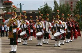 Dhol for mendi & barat event/in Lahore/Foji pipe Band service