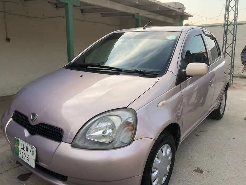 Toyota Vitz 2000 model 2007 import for sell 11