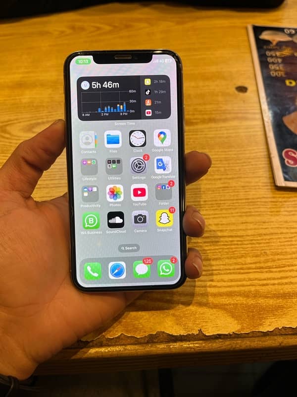 Iphone X (PTA APPROVED) 64GB 2