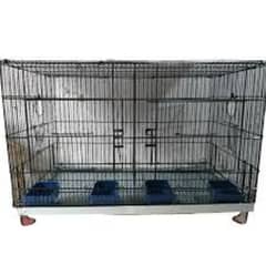 2 cage folding zarar cage