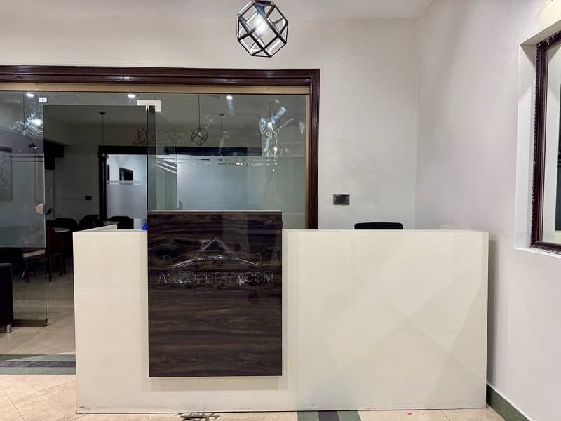 Reception Table / Counter Table / Front Desk for Sale 1