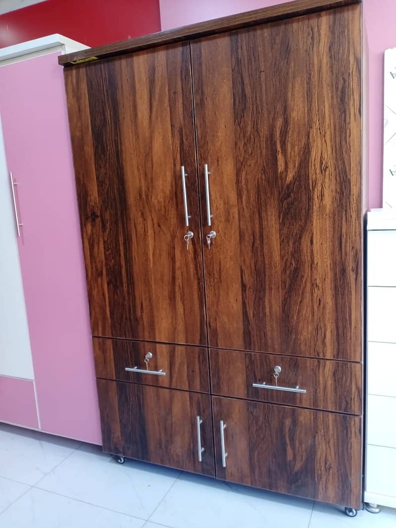 2 door almari/ wood works/cupboard /wardrobe for sale/almarih/colorful 2