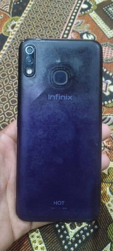 infinix hot 8 lite 4gb 64gb .  only call  03017171115 1