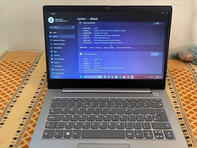 Lenovo thinkbook 14- i5 10th gen 2