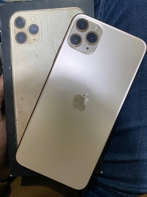 Iphone 11 pro max official pta approved 256 gb with box 0