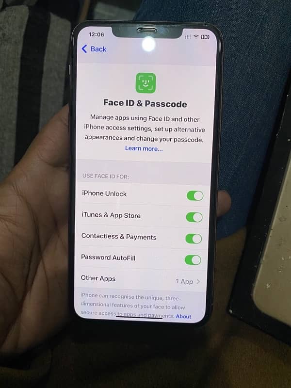 Iphone 11 pro max official pta approved 256 gb with box 8