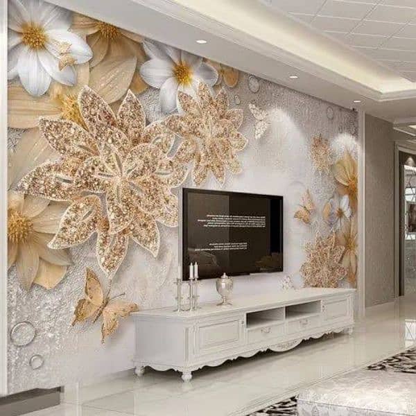 3D Waterproof wallpaper 10 Year Warranty 0