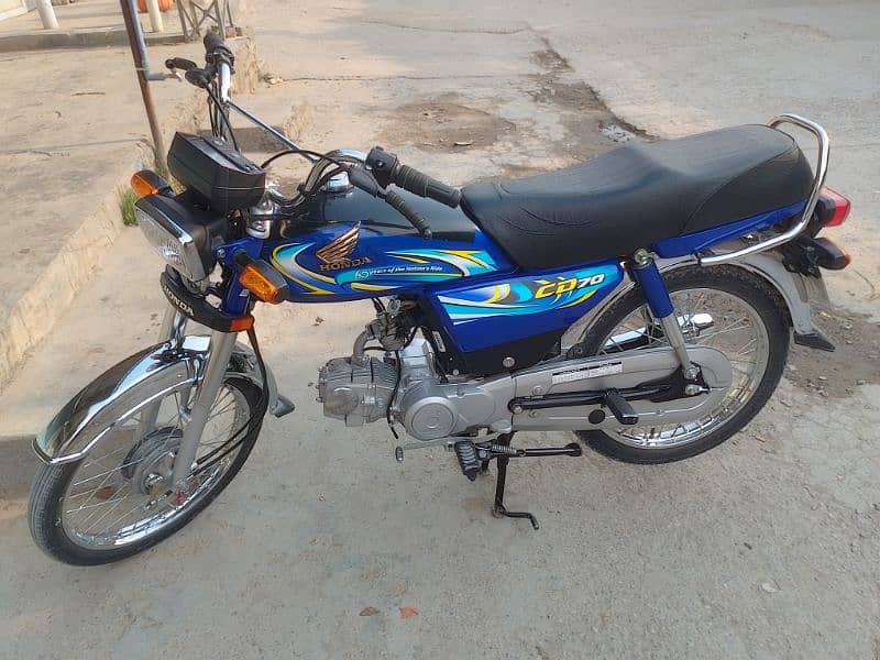 Honda CD 70 islambad number 23/24 0