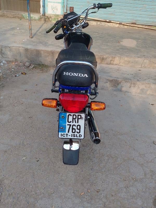 Honda CD 70 islambad number 23/24 4