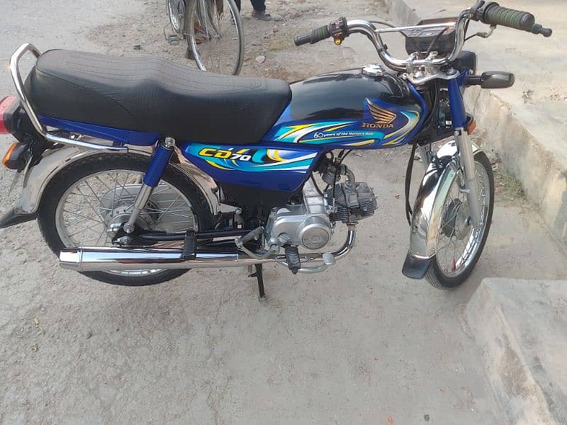 Honda CD 70 islambad number 23/24 8