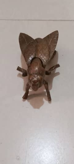 Handcrafted Brass Antique Decorative Insect Sculpture.