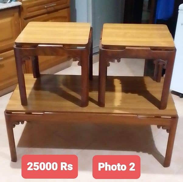 Wooden Furniture (Chairs, Tables, Stool) 1