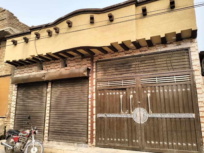 5 Marla House With 2 Shops Available In Sabri Darbar Street Chakri Road 24