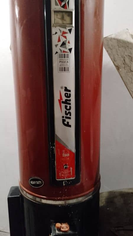 Fischer Dual Electric and Gas Geyser Auto Ignition Heavy Guage 0