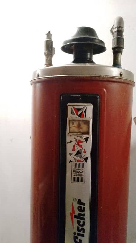 Fischer Dual Electric and Gas Geyser Auto Ignition Heavy Guage 2