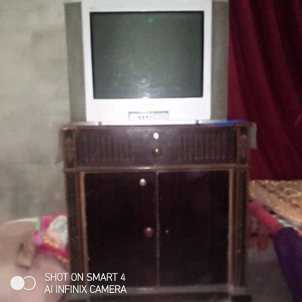 SONY TV with free tv trolley 0