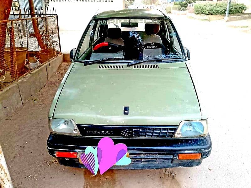 Suzuki Mehran GA 1989 Original Condition ma ha ONE OF ITS KIND 0