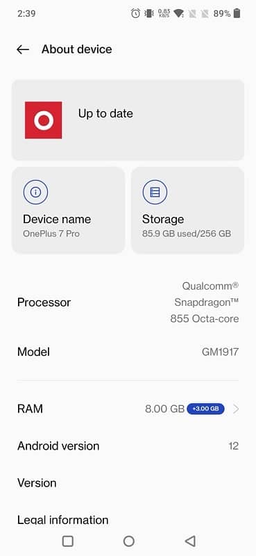 One Plus 7Pro 8/256gb  10/10 7