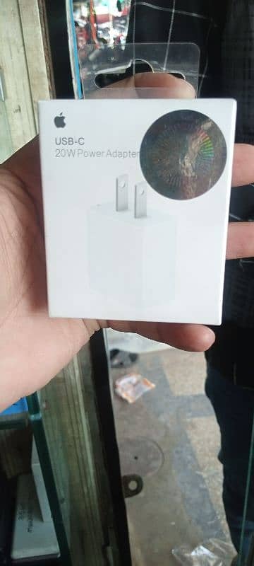 Apple 20W USB-C Original Charger for iPhone & iPad 0