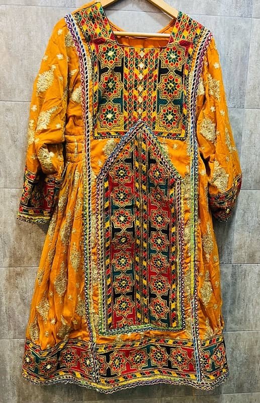 beautiful balochi dress 0