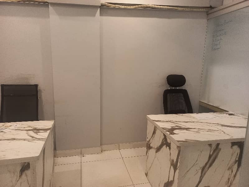 DEFENCE NEAR 26 STREET FULL FURNISHED OFFICE FOR RENT 24 TIMES WITH LIFT GENERATOR 21