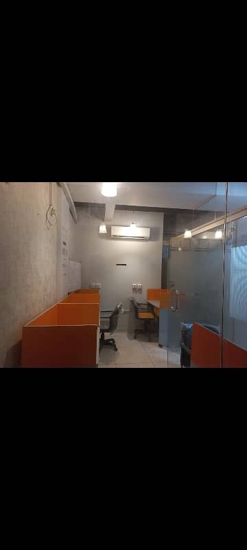 Vip Full Furnished Office For Rent 24&7 Time With Lift 4