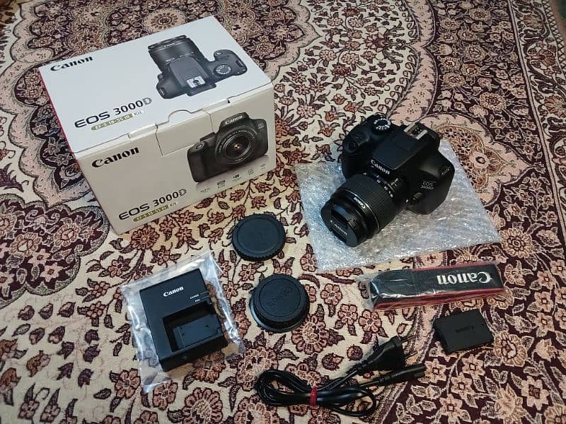 Canon 3000D Dslr Camera With 18-55 Kit Lens 0