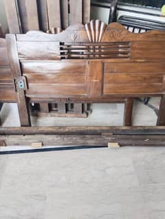 solid wood Antique bed