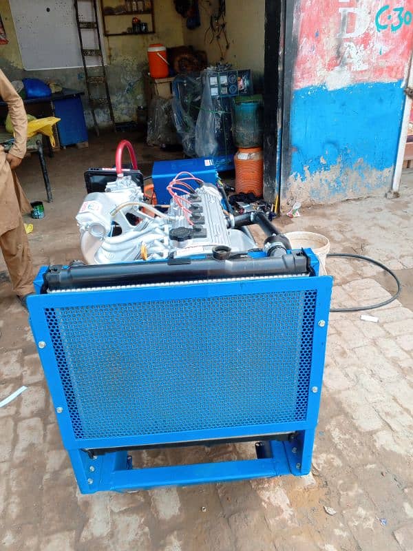 15kva gas ganetar soundproof  30ampeer load 4