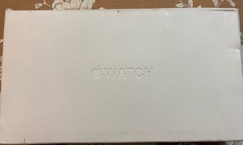 Apple watch ultra 2 49mm natural ti navy ocean band 0