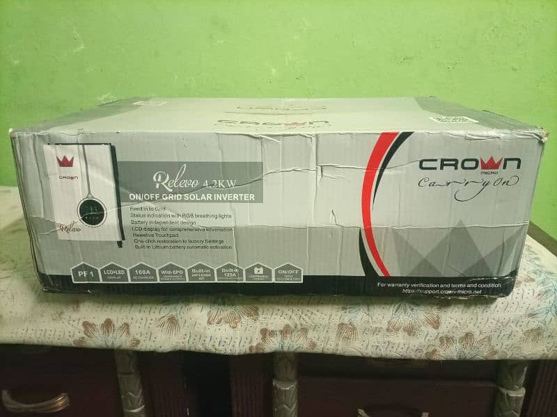 crown 4.2kw hybrid solar inverter (0300/93/81/323) 3