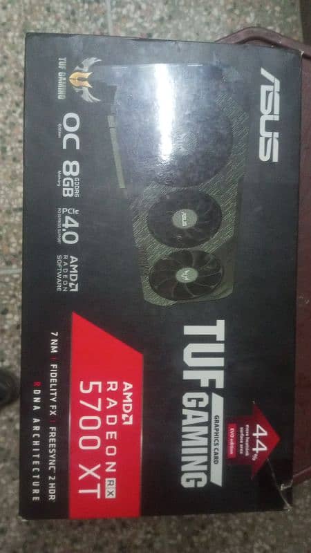 ASUS RX 5700XT 8GB triple fan with box 0