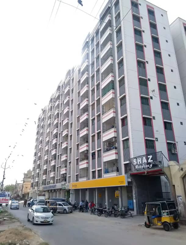 2 bed d d in Shaz apartment Gulzare Hijri Scheme 33 near kaneez Fatima 0