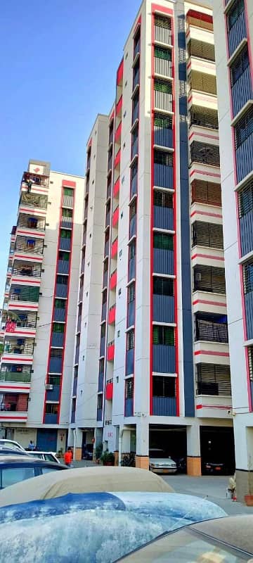 2 bed d d in Shaz apartment Gulzare Hijri Scheme 33 near kaneez Fatima 3