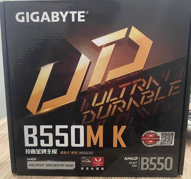 Giga Byte Ultra Durable B550m DS3H 0