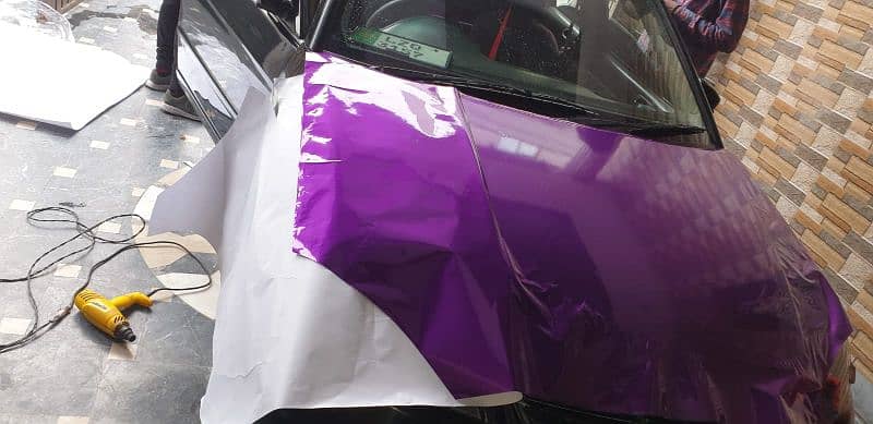 car wrap PPf tint in best quality. . 6