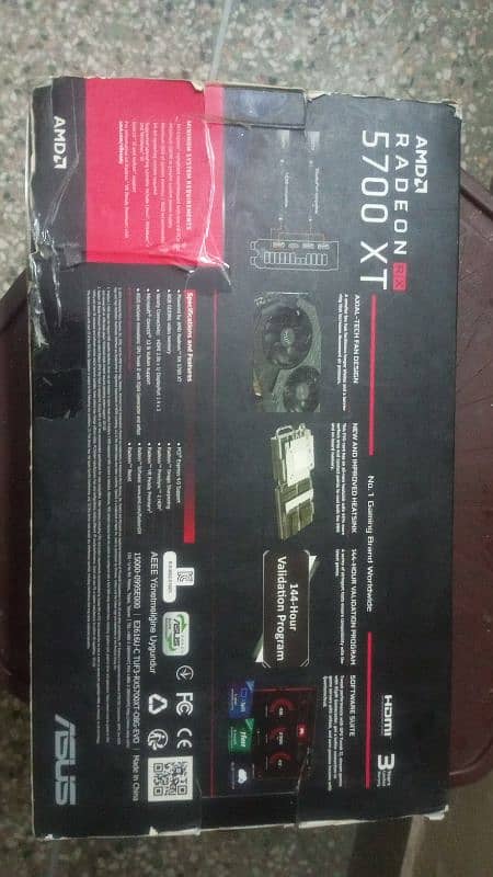 ASUS RX 5700XT 8GB triple fan with box 2