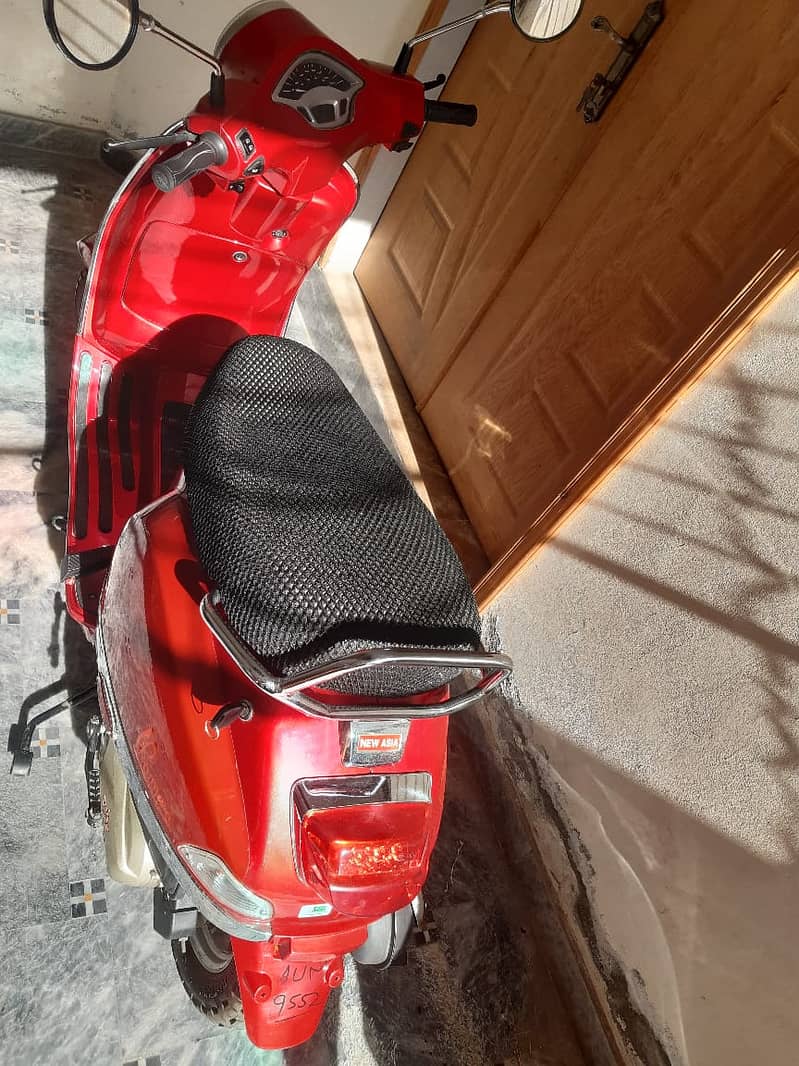 Brand new registered New Asia Ramza petrol scooter for sale 2