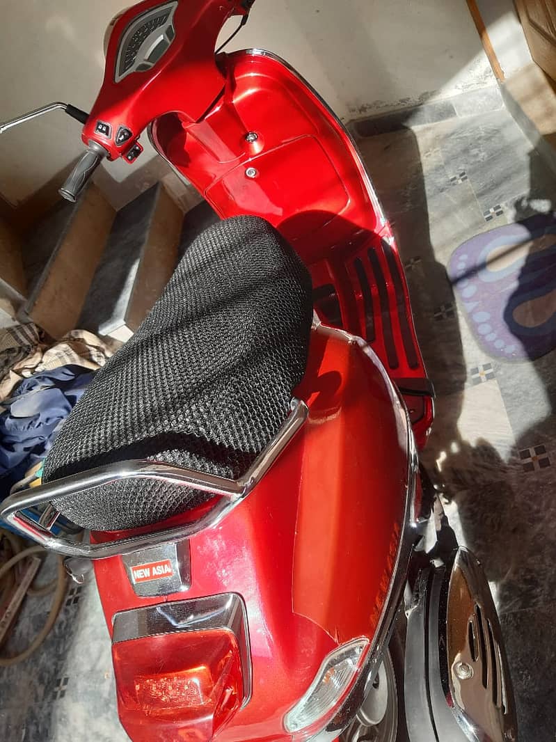 Brand new registered New Asia Ramza petrol scooter for sale 3