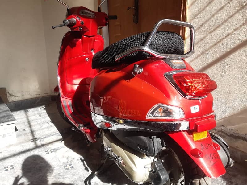 Brand new registered New Asia Ramza petrol scooter for sale 5