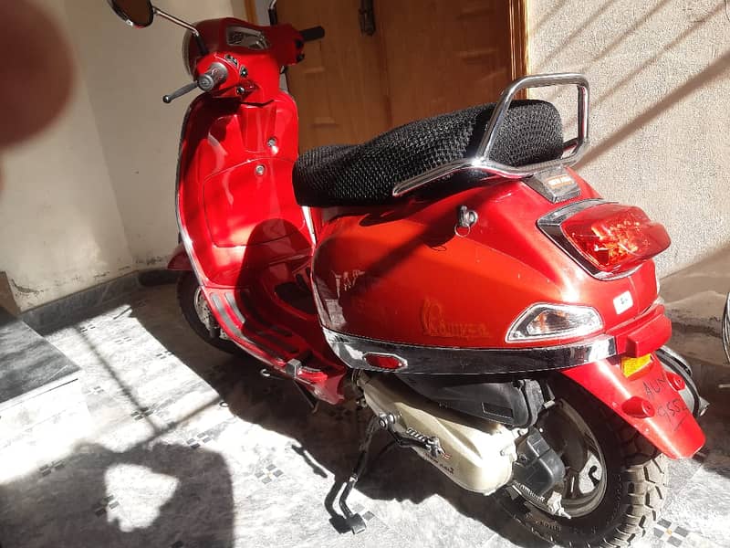 Brand new registered New Asia Ramza petrol scooter for sale 6